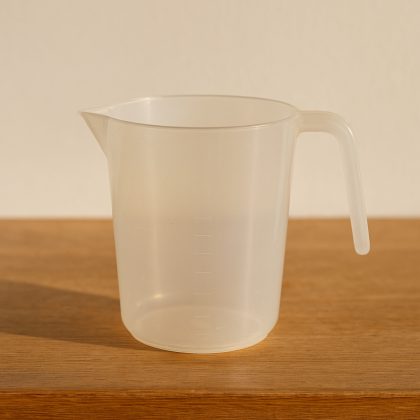 Vaso medidor plástico